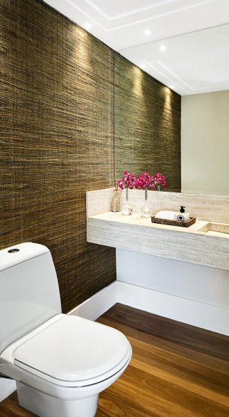 lavabo parede imita madeira