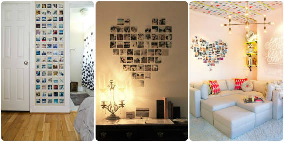 ideias de decoração de paredes com fotos
