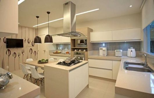 cozinha moderna com ilha