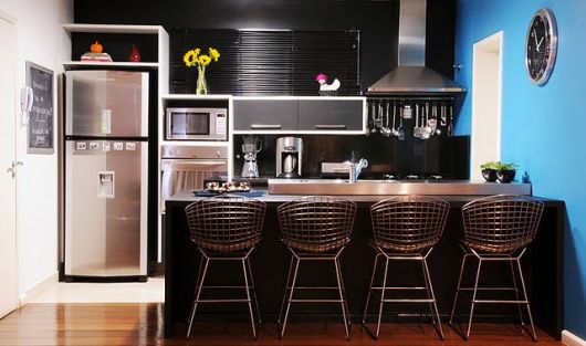 cozinha apartamento moderna