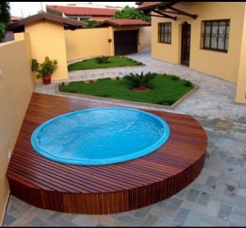 casa com piscina