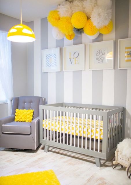 quarto de bebê modernos para menino