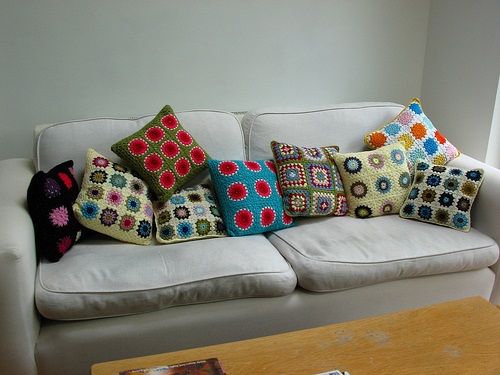 decoração sofá