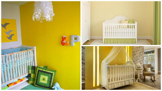 quarto de bebê amarelo capa do post
