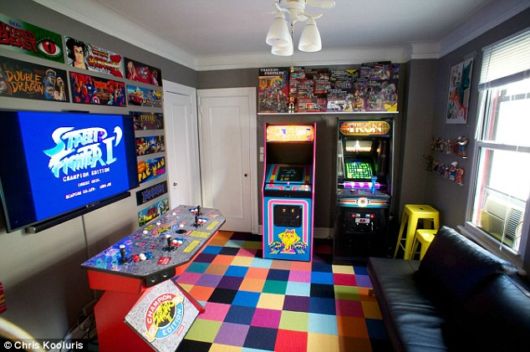 quarto gamer decora%C3%A7%C3%A3o tapete