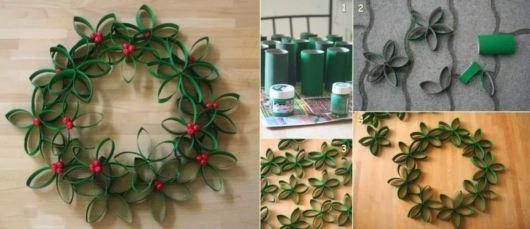 Enfeites de Natal Reciclados: DIY + passo a passo e 70 ideias!