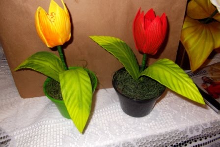 tulipa de EVA