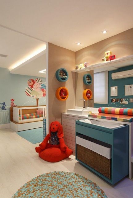nichos-para-quarto-de-bebe-redondo-colorido