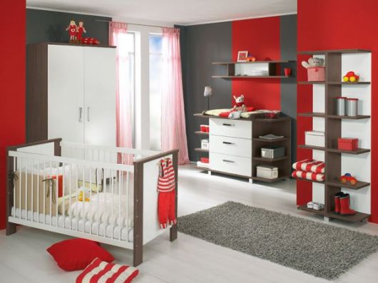 quarto vermelho