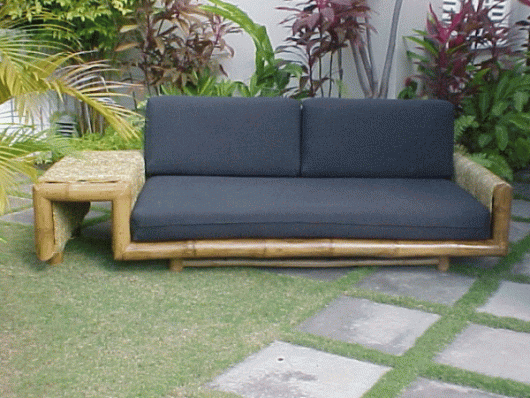 sofá moderno jardim