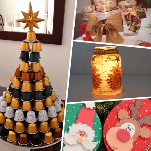 Enfeites de Natal para Mesa – 50 Ideias Impressionantes & Como Fazer!