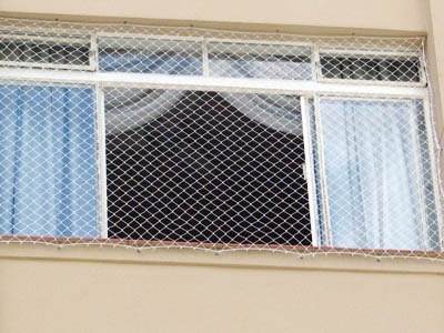 rede de proteção para janelas