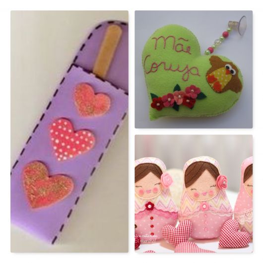 Artesanato para o dia das mães.