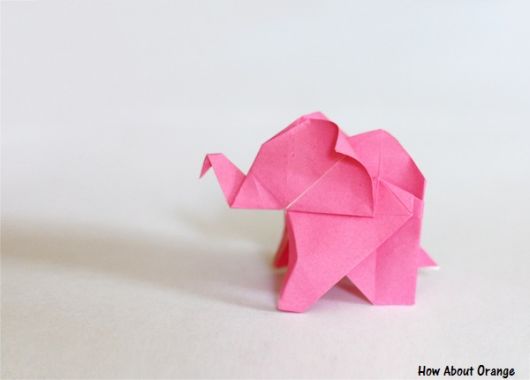 origami de elefante