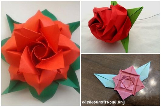 flores de origami