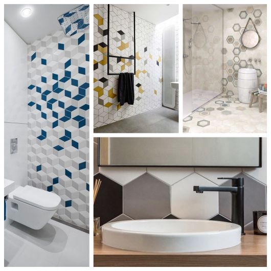 Cerâmica para Banheiro: 50 ideias sensacionais e ótimas dicas para seu  projeto