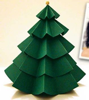 Árvore de Natal de EVA 3D simples