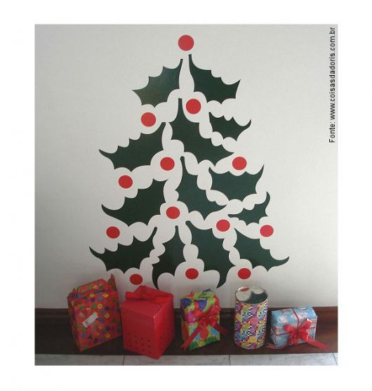 Árvore de Natal de EVA para parede