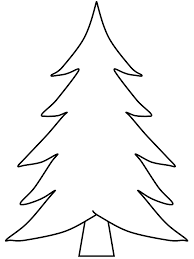 Árvore de Natal de EVA molde para imprimir