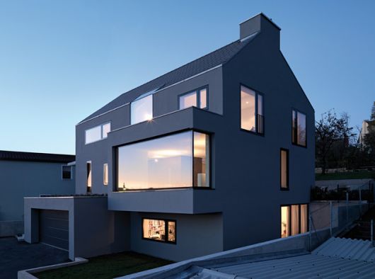 Um design inusitado e um tom perfeito para casas modernos