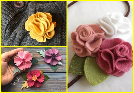 Flor de Feltro: Inspirações