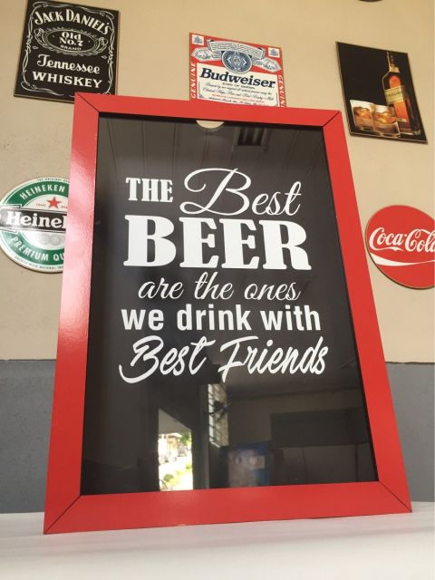 "A melhor cerveja é aquela que tomamos com nossos melhores amigos"