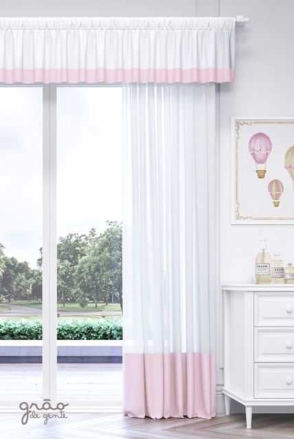 Como fazer cortina: Branca para quarto