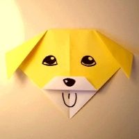 Origami fácil: Cachorro