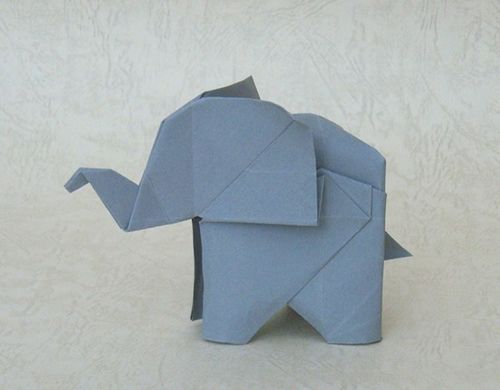 Origami fácil: Elefante