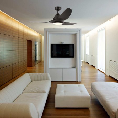sala com sofá moderno