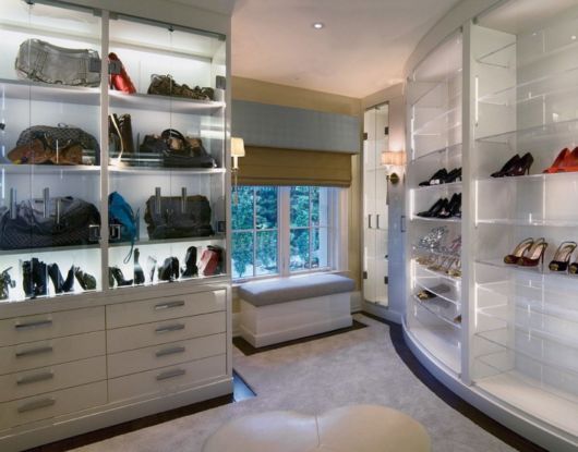 closet luxuoso moderno