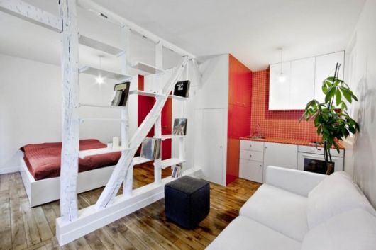 como decorar apartamento pequeno sala e quarto