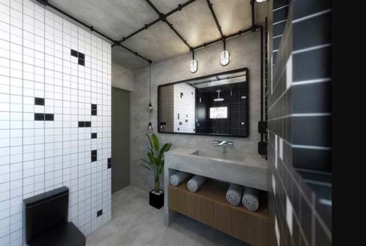 banheiro masculino moderno