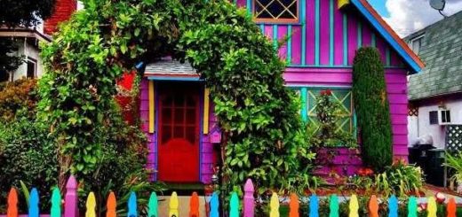 casas coloridas antigas