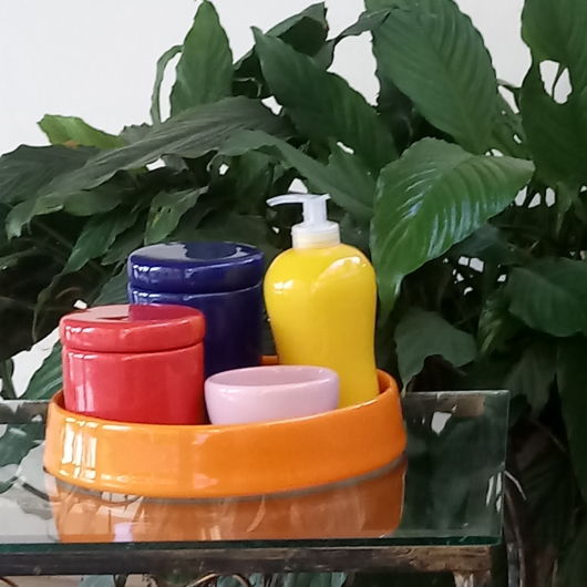 Kit de cerâmica para higiene