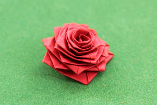 Origami de rosa