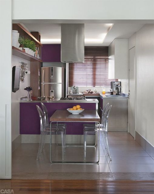 cozinha pequena e moderna