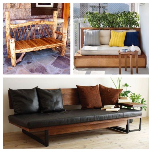 Sofá rústico – 50 opções perfeitas para uma decoração rústica!