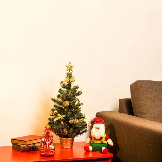 Árvore de Natal pequena – 70 modelos que ocupam pouco espaço!