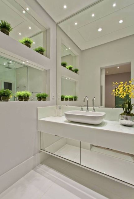 Banheiro planejado moderno