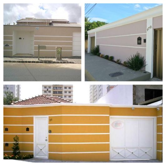 Featured image of post Casas Modernas Muros Bonitos E Diferentes Existe tamb m a op o de fachadas de casas com muros de madeira