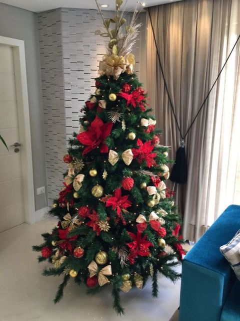 árvore de natal tradicional