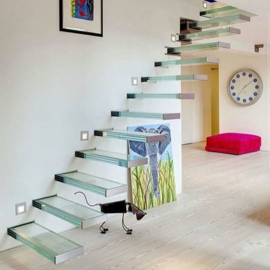 piso para escada