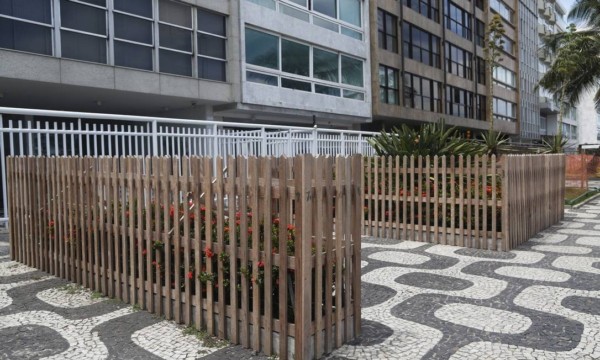 cerca para jardins públicos