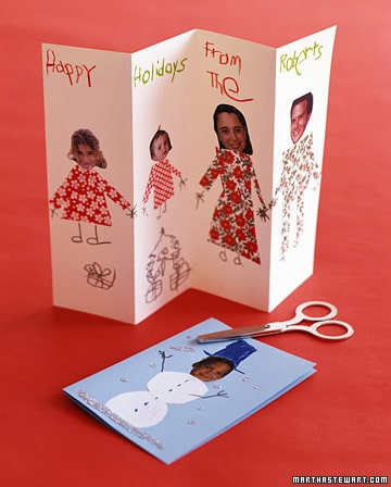 cartão de natal com foto
