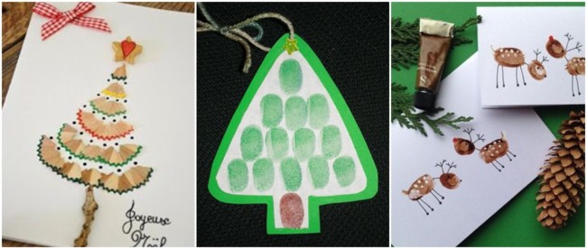 Cartão de Natal – 77 ideias artesanais para você fazer em casa!