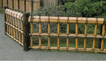 cerca de bambu para jardim