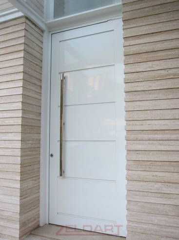porta de entrada de alumínio