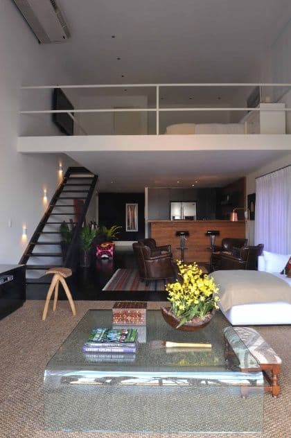 decoração clean e moderna para loft