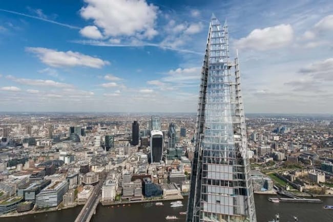 Projetos arquitetônicos famosos the shard london